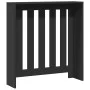 Heizkörperverkleidung aus schwarzem Ingenieurholz 78x20x82 cm von , Zubehör für Heizkörper - Ref: Foro24-852727, Preis: 51,30...