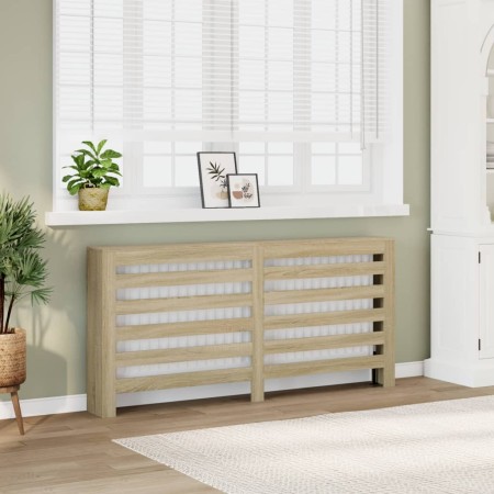 Cubierta de radiador madera ingeniería roble Sonoma 175x20x82cm by , Accessories for heating radiators - Ref: Foro24-852710, ...