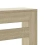 Heizkörperverkleidung aus Eichenholz in Sonoma-Optik, 175x20x82cm. von , Zubehör für Heizkörper - Ref: Foro24-852710, Preis: ...
