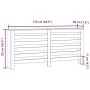 Cubierta de radiador madera ingeniería roble Sonoma 175x20x82cm de , Accesorios para radiadores de calefacción - Ref: Foro24-...