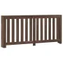 Cubierta de radiador madera ingeniería marrón roble 175x20x82cm by , Accessories for heating radiators - Ref: Foro24-852759, ...