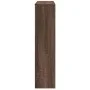 Cubierta de radiador madera ingeniería marrón roble 175x20x82cm by , Accessories for heating radiators - Ref: Foro24-852759, ...