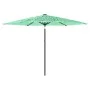 Gartenschirm mit grünem Stahlmast 288x288x225 cm von , Sonnenschirme - Ref: Foro24-4005107, Preis: 97,05 €, Rabatt: %