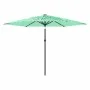 Gartenschirm mit grünem Stahlmast 288x288x225 cm von , Sonnenschirme - Ref: Foro24-4005107, Preis: 97,05 €, Rabatt: %