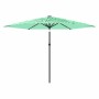 Gartenschirm mit grünem Stahlmast 288x288x225 cm von , Sonnenschirme - Ref: Foro24-4005107, Preis: 87,92 €, Rabatt: %