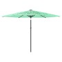 Gartenschirm mit grünem Stahlmast 288x288x225 cm von , Sonnenschirme - Ref: Foro24-4005107, Preis: 87,92 €, Rabatt: %