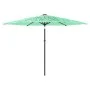Sombrilla de jardín con poste de acero verde 288x288x225 cm de , Sombrillas - Ref: Foro24-4005107, Precio: 97,05 €, Descuento: %