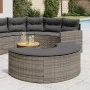 Gartenhocker mit grauem Kunststoff-Rattankissen von , Hocker für den Außenbereich - Ref: Foro24-369088, Preis: 150,54 €, Raba...