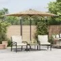 Sombrilla de jardín con poste de acero marrón 288x288x225 cm de , Sombrillas - Ref: Foro24-4005105, Precio: 98,16 €, Descuent...