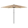 Gartenschirm mit braunem Stahlmast 288x288x225 cm. von , Sonnenschirme - Ref: Foro24-4005105, Preis: 94,23 €, Rabatt: %