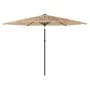 Sombrilla de jardín con poste de acero marrón 288x288x225 cm de , Sombrillas - Ref: Foro24-4005105, Precio: 98,16 €, Descuent...