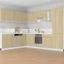 Mueble frigorífico madera ingeniería roble Sonoma 60x57x207 cm by , Kitchen cabinets - Ref: Foro24-849626, Price: 154,40 €, D...