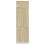 Mueble frigorífico madera ingeniería roble Sonoma 60x57x207 cm by , Kitchen cabinets - Ref: Foro24-849626, Price: 154,40 €, D...