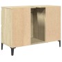 Waschbeckenunterschrank aus Eichen-Sonoma-Sperrholz 80x33x60 cm. von , Badezimmerwaschtische - Ref: Foro24-849666, Preis: 74,...