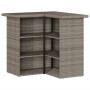 3-teiliges Gartenset mit grauen PE-Rattan-Kissen von , Gartensets - Ref: Foro24-3261504, Preis: 368,51 €, Rabatt: %