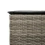 3-teiliges Gartenset mit grauen PE-Rattan-Kissen von , Gartensets - Ref: Foro24-3261504, Preis: 364,74 €, Rabatt: %