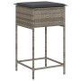 Juego de bar de jardín de 7 piezas con cojines ratán PE gris by , Garden sets - Ref: Foro24-3261469, Price: 438,94 €, Discoun...