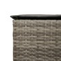 3-teiliges Gartenset mit grauen PE-Rattan-Kissen von , Gartensets - Ref: Foro24-3261462, Preis: 213,24 €, Rabatt: %