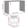 9-teiliges Gartenset für die Bar mit schwarzen PE-Rattan-Kissen. von , Gartensets - Ref: Foro24-3261519, Preis: 666,76 €, Rab...