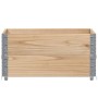 Collares de palets 2 unidades madera maciza de pino 80x60 cm by , Loading platforms and pallets - Ref: Foro24-4010268, Price:...