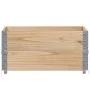 Collares de palets 2 unidades madera maciza de pino 80x60 cm by , Loading platforms and pallets - Ref: Foro24-4010268, Price:...