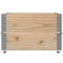 Collares de palets 2 unidades madera maciza de pino 80x60 cm by , Loading platforms and pallets - Ref: Foro24-4010268, Price:...