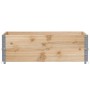 Collares de palets 2 unidades madera maciza de pino 120x80 cm by , Loading platforms and pallets - Ref: Foro24-4010275, Price...
