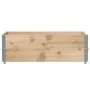 Collares de palets 2 unidades madera maciza de pino 120x80 cm by , Loading platforms and pallets - Ref: Foro24-4010275, Price...