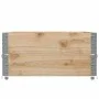 Collares de palets 2 unidades madera maciza de pino 120x80 cm by , Loading platforms and pallets - Ref: Foro24-4010275, Price...