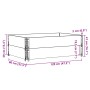Collares de palets 2 unidades madera maciza de pino 120x80 cm by , Loading platforms and pallets - Ref: Foro24-4010275, Price...