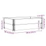 Collares de palets 2 unidades madera maciza de pino 120x80 cm by , Loading platforms and pallets - Ref: Foro24-4010275, Price...