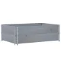 Collares de palets 2 uds madera maciza de pino gris 120x80 cm by , Loading platforms and pallets - Ref: Foro24-4010277, Price...