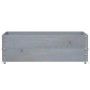 Collares de palets 2 uds madera maciza de pino gris 120x80 cm by , Loading platforms and pallets - Ref: Foro24-4010277, Price...