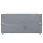 Collares de palets 2 uds madera maciza de pino gris 120x80 cm by , Loading platforms and pallets - Ref: Foro24-4010277, Price...