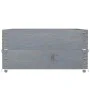 Collares de palets 2 uds madera maciza de pino gris 120x80 cm by , Loading platforms and pallets - Ref: Foro24-4010277, Price...