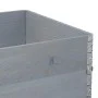 Collares de palets 2 uds madera maciza de pino gris 120x80 cm by , Loading platforms and pallets - Ref: Foro24-4010277, Price...