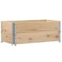 Collares de palets 2 unidades madera maciza de pino 100x50 cm by , Loading platforms and pallets - Ref: Foro24-4010282, Price...