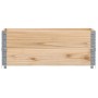 Collares de palets 2 unidades madera maciza de pino 100x50 cm by , Loading platforms and pallets - Ref: Foro24-4010282, Price...