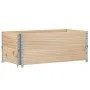Collares de palets 2 unidades madera maciza de pino 100x50 cm by , Loading platforms and pallets - Ref: Foro24-4010282, Price...