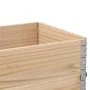 Collares de palets 2 unidades madera maciza de pino 100x50 cm by , Loading platforms and pallets - Ref: Foro24-4010282, Price...