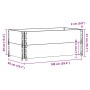 Collares de palets 2 unidades madera maciza de pino 100x50 cm by , Loading platforms and pallets - Ref: Foro24-4010282, Price...