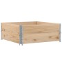 Collares de palets 2 unidades madera maciza de pino 100x100 cm by , Loading platforms and pallets - Ref: Foro24-4010289, Pric...