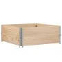 Collares de palets 2 unidades madera maciza de pino 100x100 cm by , Loading platforms and pallets - Ref: Foro24-4010289, Pric...