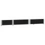 Collar de palet madera maciza de pino negro 150x50 cm by , Loading platforms and pallets - Ref: Foro24-4010294, Price: 50,17 ...