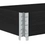 Collar de palet madera maciza de pino negro 150x50 cm by , Loading platforms and pallets - Ref: Foro24-4010294, Price: 50,17 ...