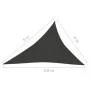 Sail awning anthracite gray HDPE 160 g/m² 4x5x6.8 m by vidaXL, Umbrellas - Ref: Foro24-311101, Price: 33,21 €, Discount: %