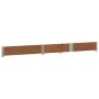 Collar de palet madera maciza de pino marrón 150x50 cm by , Loading platforms and pallets - Ref: Foro24-4010296, Price: 48,88...