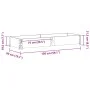 Collar de palet madera maciza de pino marrón 150x50 cm by , Loading platforms and pallets - Ref: Foro24-4010296, Price: 48,88...