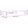 Collar de palet madera maciza de pino marrón 150x50 cm by , Loading platforms and pallets - Ref: Foro24-4010296, Price: 53,19...