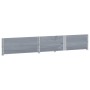 Collares de palets 2 uds madera maciza de pino gris 150x100 cm de , Plataformas de carga y palés - Ref: Foro24-4010307, Preci...